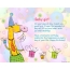 Funny Happy Birthday cards for Baby girl