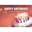 Download Happy Birthday card Antoinette free