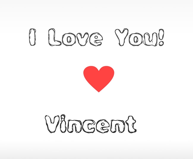 I Love You Vincent