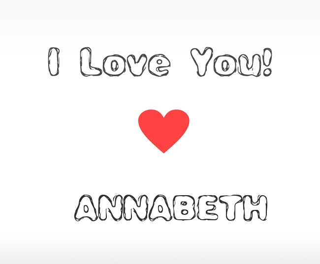 I Love You Annabeth