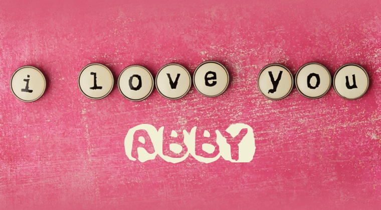 Images I Love You ABBY