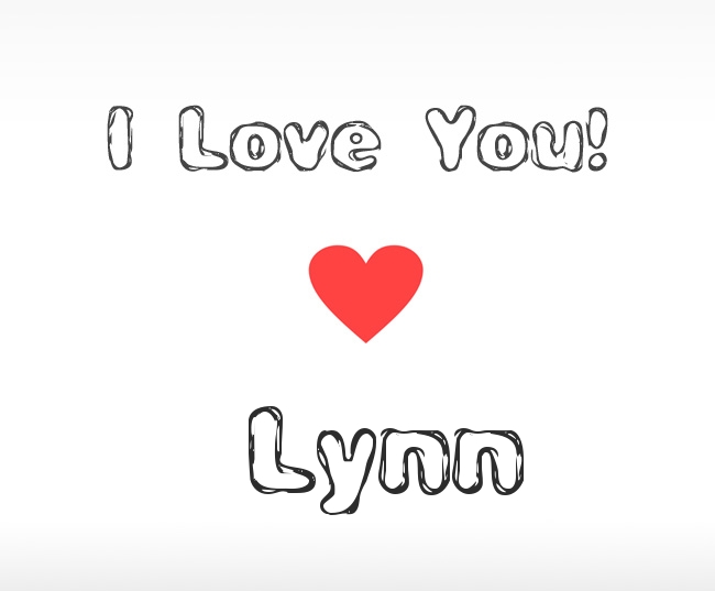 I Love You Lynn