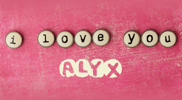 Images I Love You ALYX