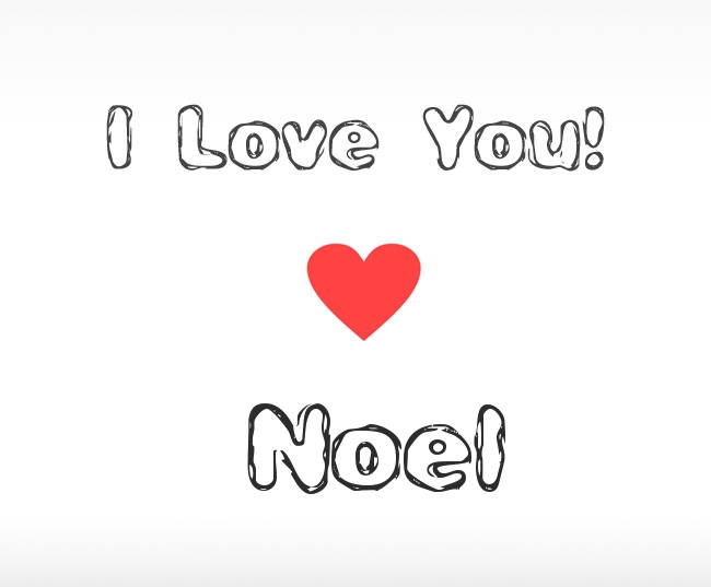I Love You Noel