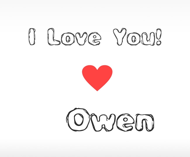 I Love You Owen