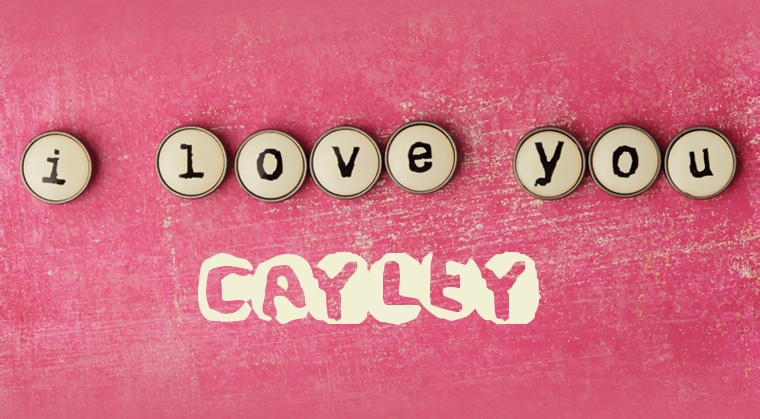Images I Love You CAYLEY