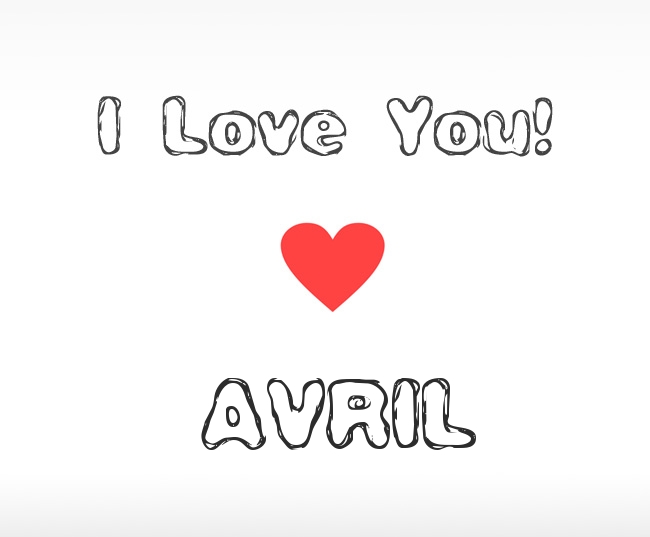 I Love You Avril
