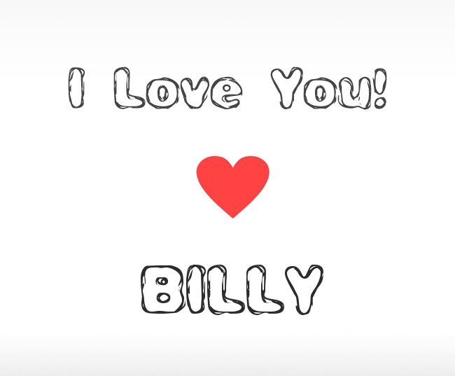I Love You Billy