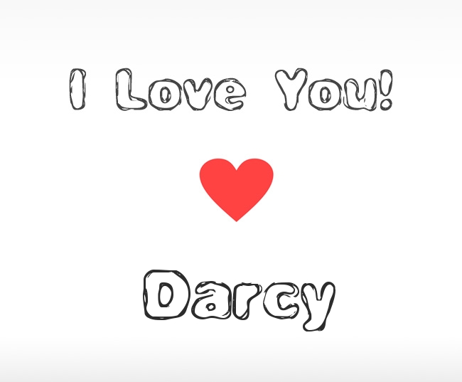 I Love You Darcy