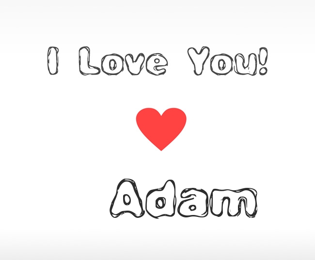 I Love You Adam