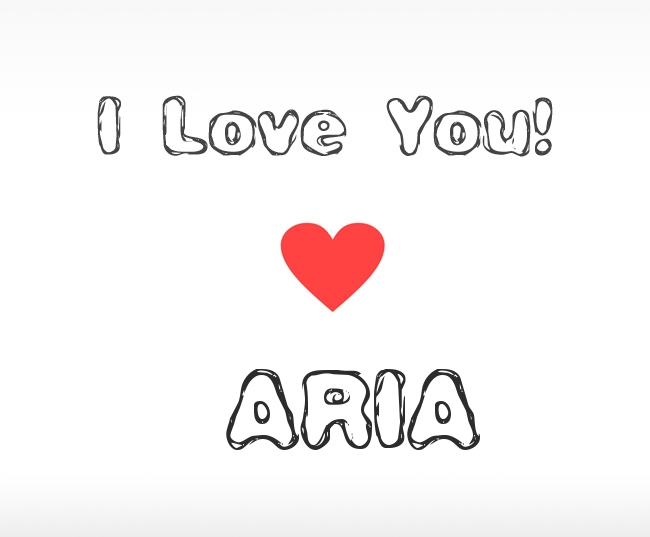 I Love You Aria