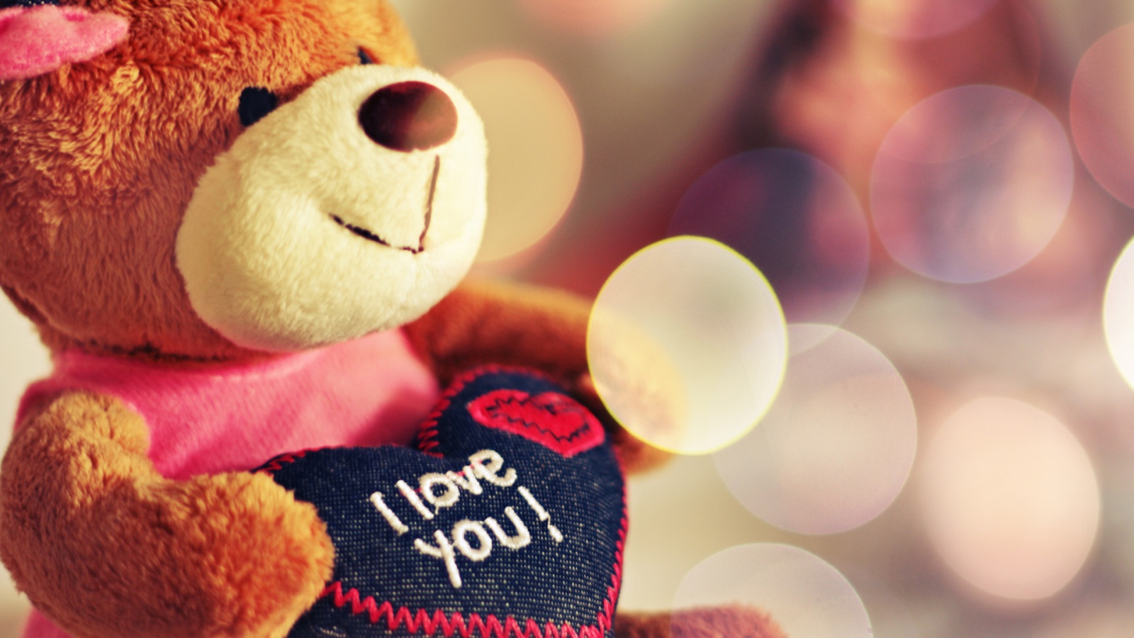 I Love You! Bear with heart.