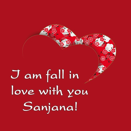 I am fail in love with you Sanjana