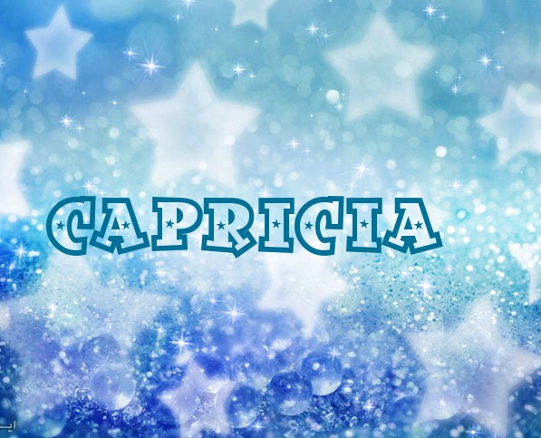 Pictures with names Capricia