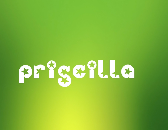 Images names Priscilla.