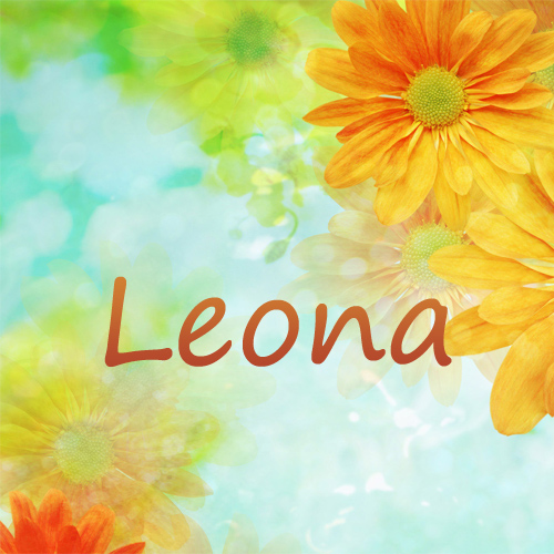 Pictures with names Leona