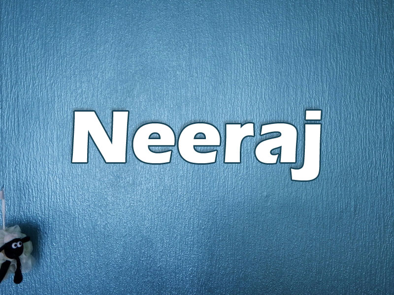 Pictures with names Neeraj