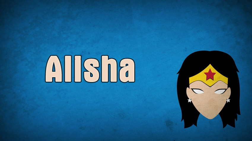 Pictures with name Alisha