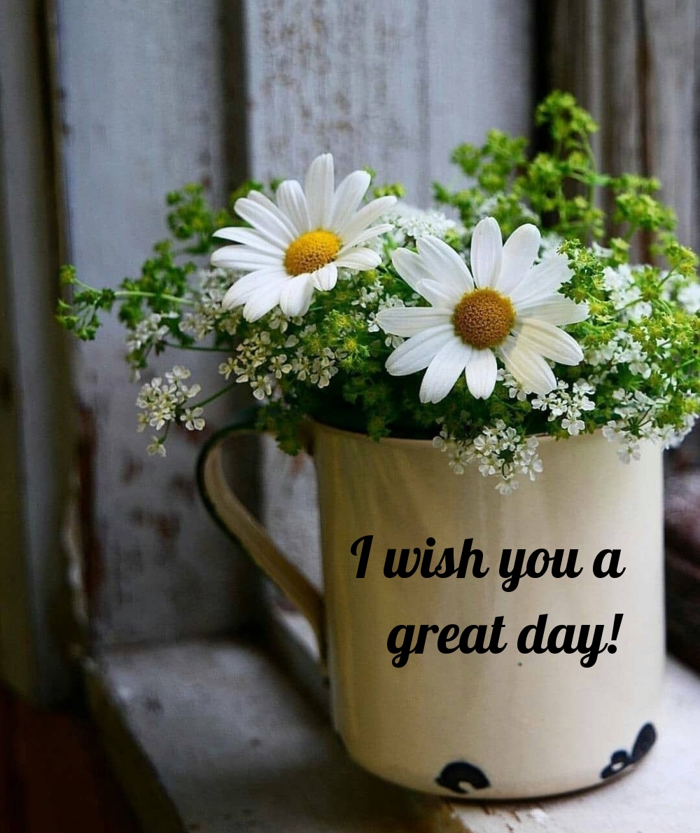 I wish you a great day!