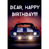 Dear, happy birthday!